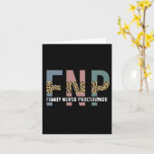 FNPファミリーナースプラクティショナチーズプリント カード (黄色い花)