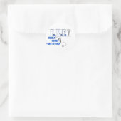 FNPロゴ聴診器ファミリーナース開業医 ラウンドシール (バッグ)