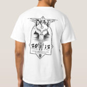FNTH-2012-TWOは味方しました Tシャツ (裏面)