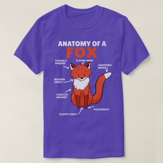 Foの移植解剖学のかわいい Tシャツ (デザイン正面)
