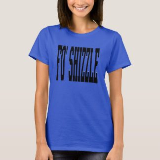 foのshizzle (blk) tシャツ