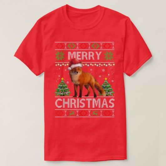 Fo Christmas Tshirt Pajama Funny Fo Ugly Sweater X Tシャツ (デザイン正面)