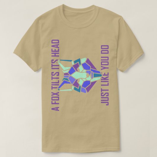 Fo Premium 58を実行するのと同じようにFoが頭を傾ける Tシャツ (デザイン正面)