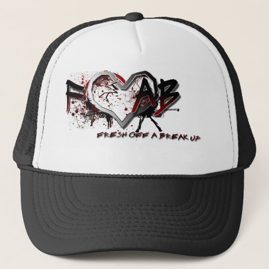 FOABのトラック運転手の帽子 キャップ (正面)