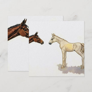 "Foal Friends" Esorada製カード 招待状