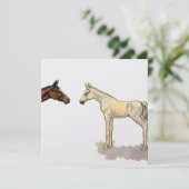 "Foal Friends" Esorada製カード 招待状 (スタンド正面)