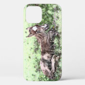foal iPhone 12ケースのレイアウト Case-Mate iPhoneケース (裏面)
