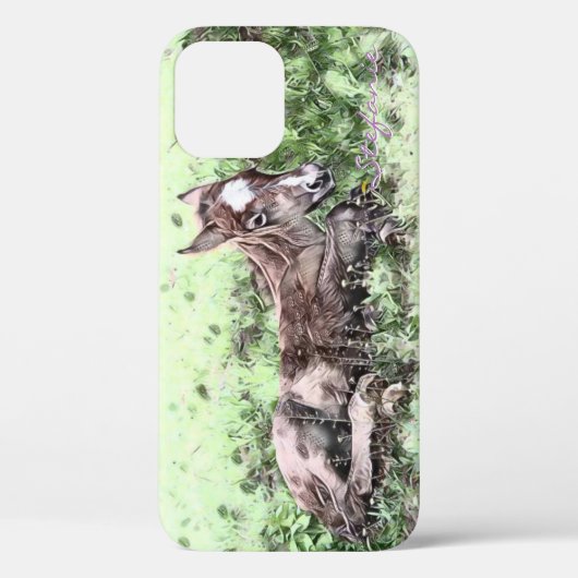foal iPhone 12ケースのレイアウト Case-Mate iPhoneケース (裏面)