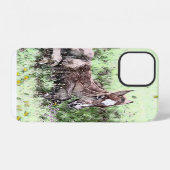 foal iPhone 12ケースのレイアウト iPhoneケース (裏面横)