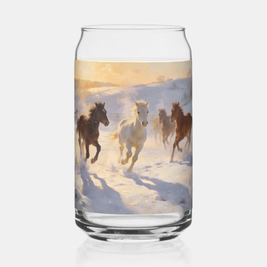 Foals at Play ガラス缶 (正面)