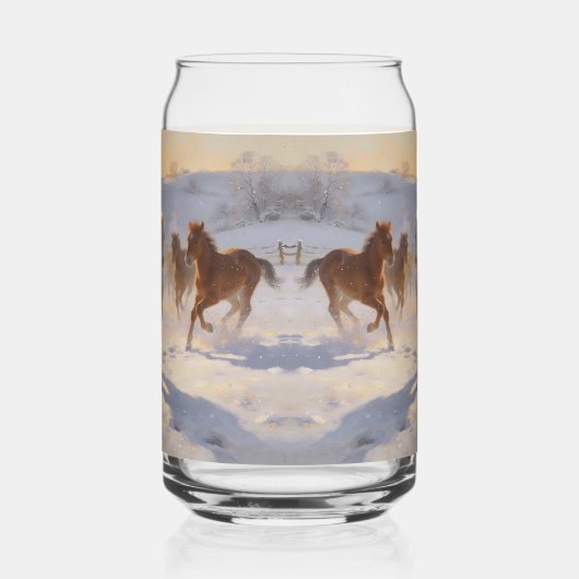 Foals at Play ガラス缶 (左)