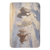 Foals at Play バスマット (正面縦)