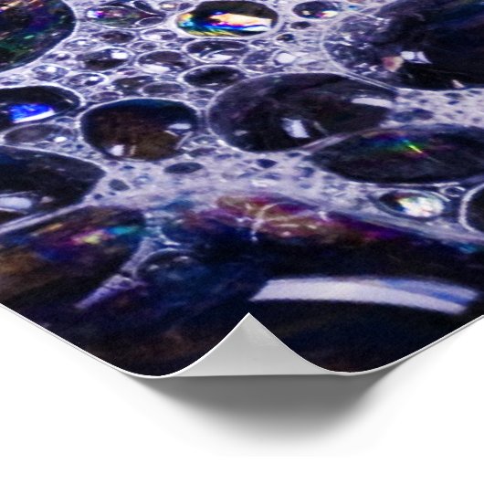 foam bubbles ポスター (角)