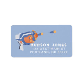 Foam dart gun custom design ラベル