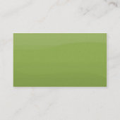 Foamgreenの波-ビジネス 名刺 (裏面)