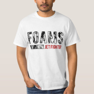 Foampositeのジェット戦闘機 Tシャツ