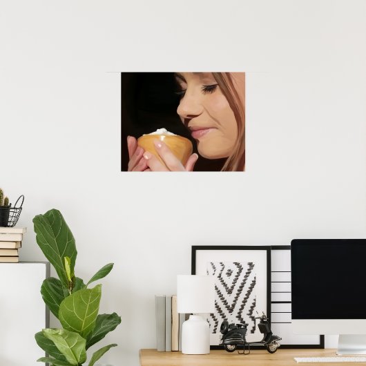 Foamy Treat ポスター (ホームオフィス)