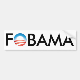 FOBAMA バンパーステッカー