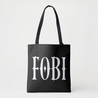 FOBIダークユーモアのゴシック様式が含まれることを恐れる トートバッグ