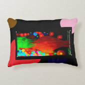 ''Focal Point" Accent Pillow アクセントクッション (正面)