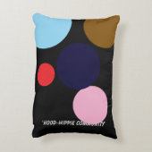 ''Focal Point" Accent Pillow アクセントクッション (裏面(縦))