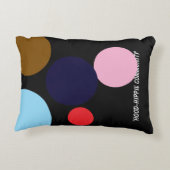 ''Focal Point" Accent Pillow アクセントクッション (裏面)