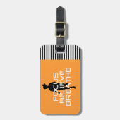 Focuは呼吸します信じます ラゲッジタグ (正面縦)