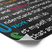 FOCUSクラスルーム印刷可能ポスター ポスター (角)