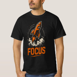 FOCUSロケット – 都市打ち上げ版 Tシャツ