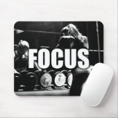 FOCUS – 女性のトレーニング やる気を起こさせる マウスパッド (マウス)