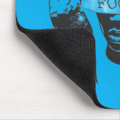 Focus Blindfold Motivational Street Art Illustrati マウスパッド (コーナー)