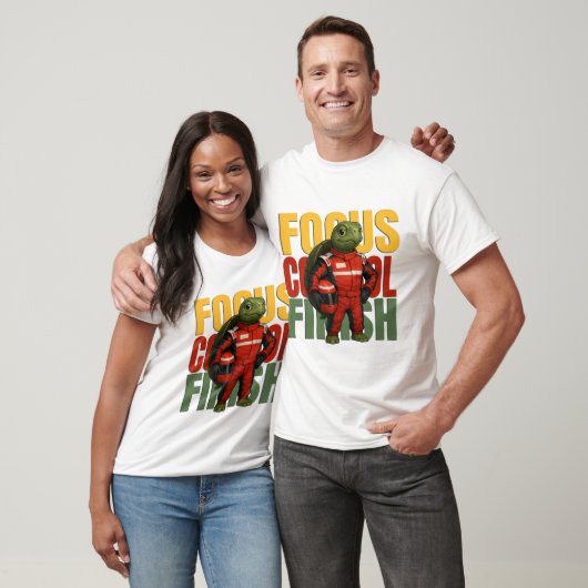 Focus. Control. Finish Tシャツ (ユニセックス)