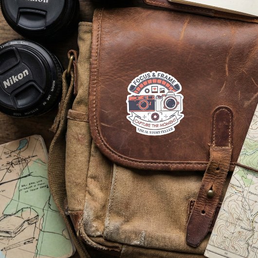 Focus & Frame: Visual Storyteller Photography シール