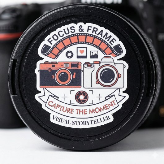Focus & Frame: Visual Storyteller Photography シール