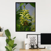 Focus Inspirational Message Poster Art Photo Print ポスター (ホームオフィス)