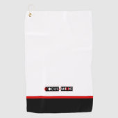 Focus Mode ゴルフタオル (正面)