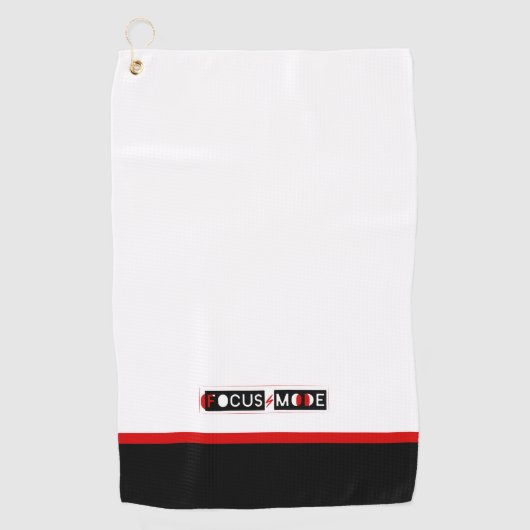 Focus Mode ゴルフタオル (正面)