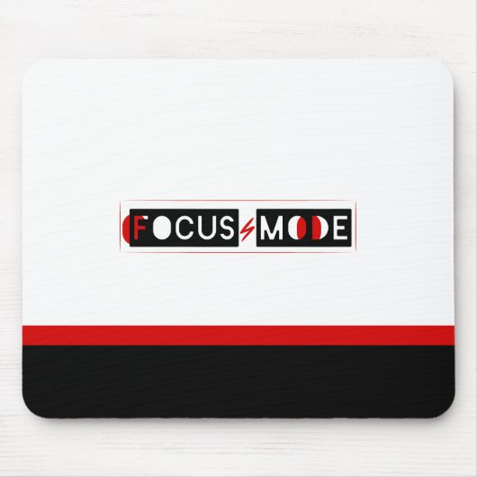 Focus Mode マウスパッド (正面)