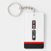 Focus Mode Acrylic Keychain キーホルダー (正面)