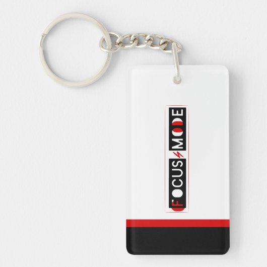 Focus Mode Acrylic Keychain キーホルダー (正面)
