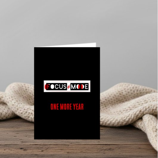 FOCUS MODE Birthday カード