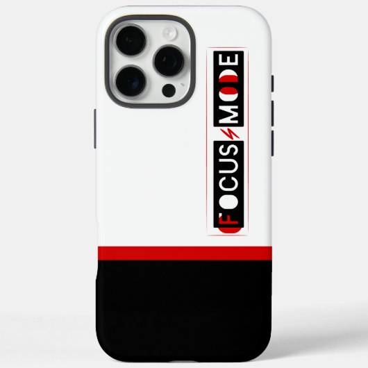 Focus Mode Case-Mate iPhoneケース (裏面)