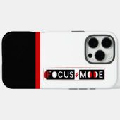 Focus Mode Case-Mate iPhoneケース (裏面 (横))