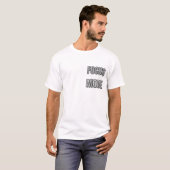 Focus Mode Typography T-Shirt | Minimal Motivation Tシャツ (正面フル)
