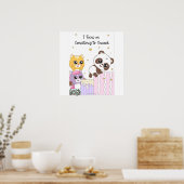 Focus on consistency to succeed Wall art ポスター (キッチン)