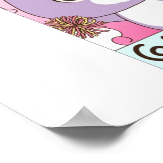 Focus on consistency to succeed Wall art ポスター (角)