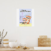 Focus on giving your best Wall art ポスター (キッチン)