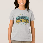 Focus on keywords that describe the relationship a トライブレンドＴシャツ (正面)