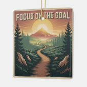 Focus On The Goal セラミックオーナメント (左)