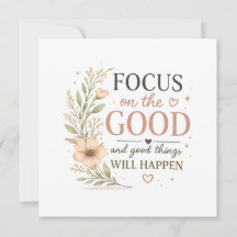 Focus on the Good – ヴィンテージ フローラル インパクト